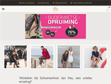 Tablet Screenshot of janpas.nl
